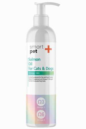 Smartpet + Kedi ve Köpekler için Somon Yağı 250ml - Thumbnail