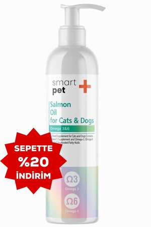 Smartpet + Kedi ve Köpekler için Somon Yağı 250ml - Thumbnail
