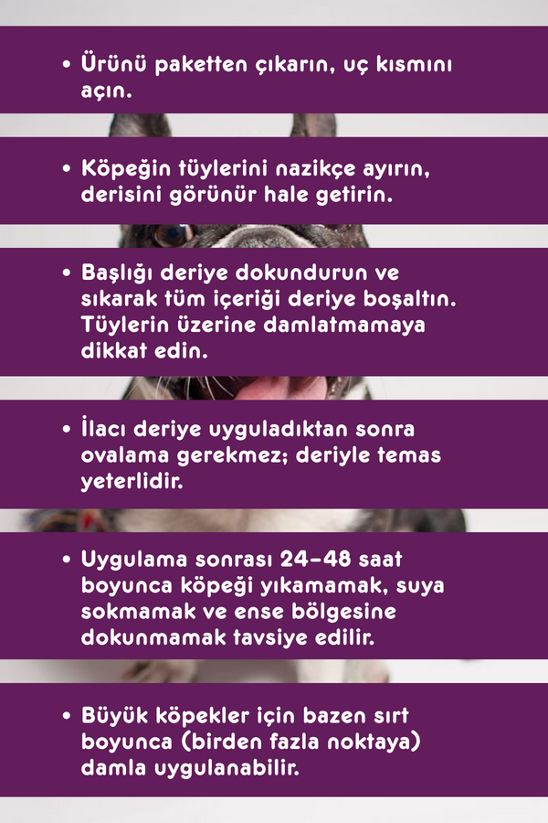 Smartpet + 20-40kg Köpekler İçin Deri Bakım Ense Damlası 3x5ml