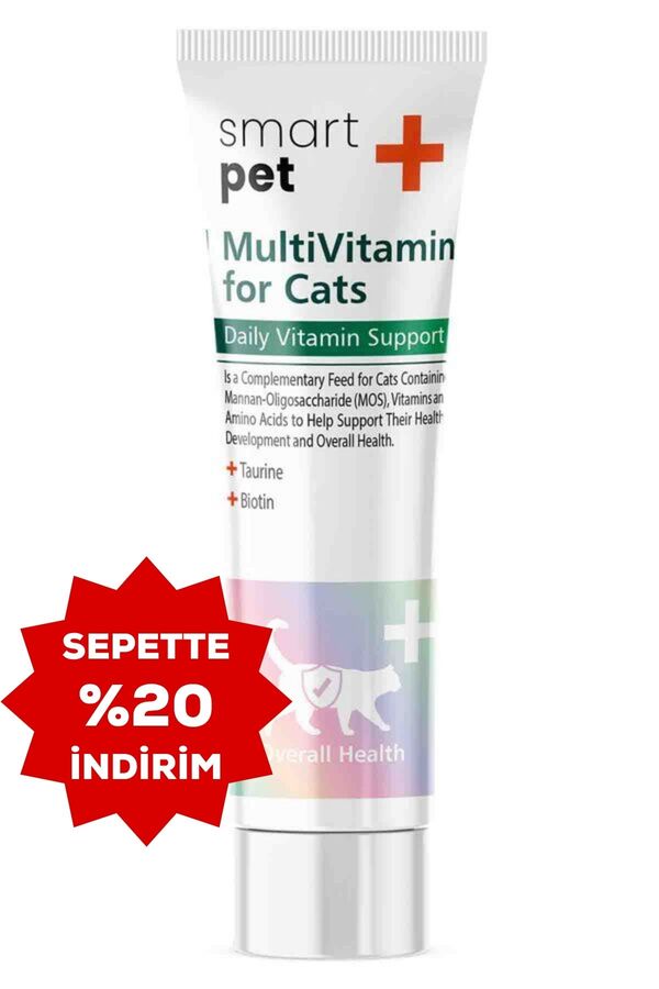 SmartPet + Multivitamin Kedi Macunu 100ml