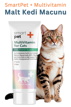 SmartPet + Multivitamin Kedi Macunu 25ml - Thumbnail