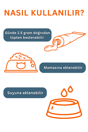 SmartPet + Multivitamin Kedi Macunu 25ml - Thumbnail