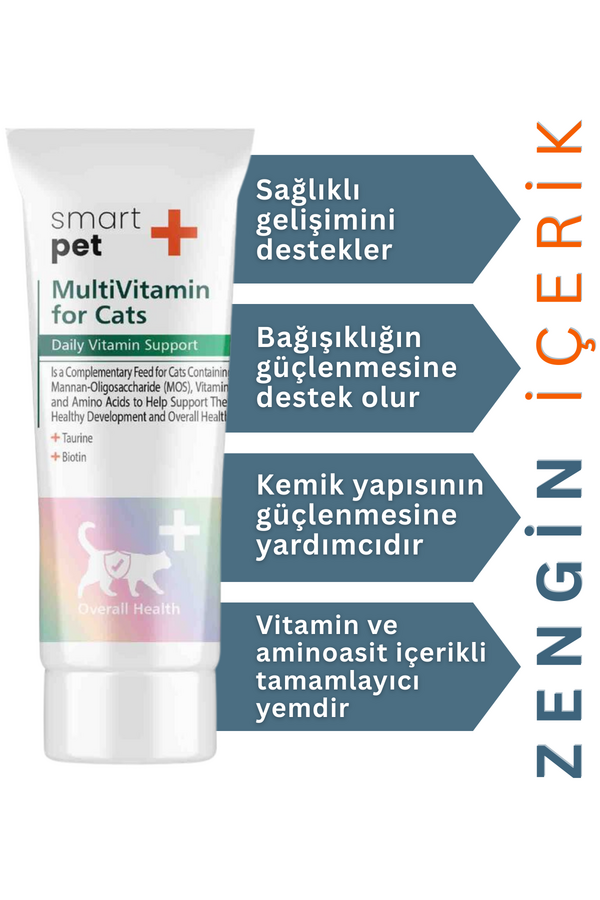 SmartPet + Multivitamin Kedi Macunu 25ml