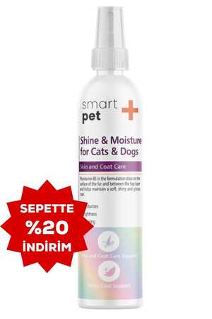 SmartPet + Shine and Moisture Kedi ve Köpekler için Tüy Parlatıcı Sprey 100ml - Thumbnail