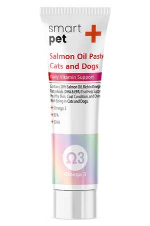 SMARTPET + - Smartpet + Kedi ve Köpekler İçin Somon Yağı Macunu 100gr