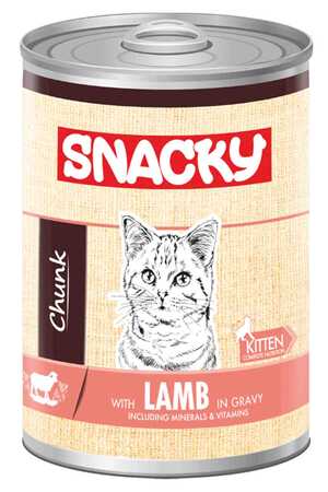SNACKY - Snacky Kuzulu Yavru Kedi Konservesi 400gr