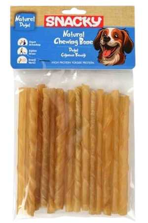 SNACKY - Snacky Natural Köpek Burgu Çubuk 15li 13cm 105gr 