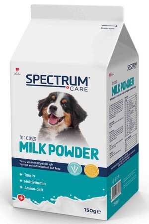 SPECTRUM - Spectrum Care Yavru Köpekler için Taurin ve Multivitaminli Süt Tozu 150gr SPECTRUM - Spectrum Care Yavru Köpekler için Taurin ve Multivitaminli Süt Tozu 150gr