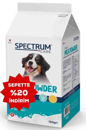 Spectrum Care Yavru Köpekler için Taurin ve Multivitaminli Süt Tozu 150gr