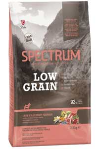 SPECTRUM - Spectrum Düşük Tahıllı Kuzulu, Yaban Mersinli Küçük Irk Yavru Köpek Maması 2.5kg