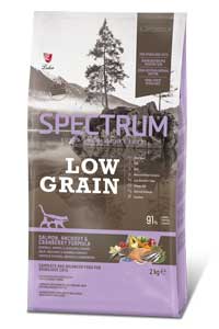 SPECTRUM - Spectrum Düşük Tahıllı Somonlu Hamsili ve Yaban Mersinli Kısırlaştırılmış Kedi Maması 2kg
