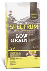 SPECTRUM - Spectrum Düşük Tahıllı Tavuklu Hindili ve Kızılcıklı Yavru Kedi Maması 2kg
