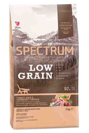 SPECTRUM - Spectrum Düşük Tahıllı Hindili Ördekli ve Yaban Mersinli Yetişkin Kedi Maması 2kg