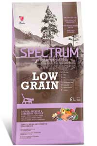 Spectrum Düşük Tahıllı Somonlu Hamsili ve Yaban Mersinli Kısırlaştırılmış Kedi Maması 12+1kg