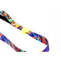 TAILPETZ - Tailpetz Match Köpek Gezdirme Kayışı 140cm/2cm (Splash) (M)