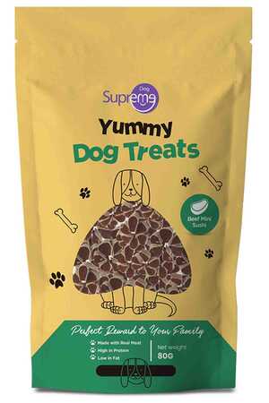 SUPREME - Supreme Dog Sığır Etli Sushi Köpek Ödül Maması 80gr