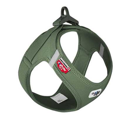 CURLI - Curli Vest Harness Clasp Air-Mesh Köpek Göğüs Tasması 2XS Moss