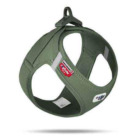 CURLI - Curli Vest Harness Clasp Air-Mesh Köpek Göğüs Tasması S Moss