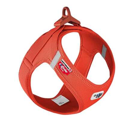 CURLI - Curli Vest Harness Clasp Air-Mesh Köpek Göğüs Tasması 3XS Turuncu