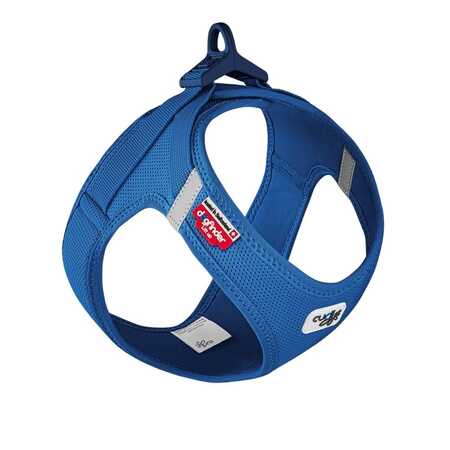 CURLI - Curli Vest Harness Clasp Air-Mesh Köpek Göğüs Tasması M Mavi