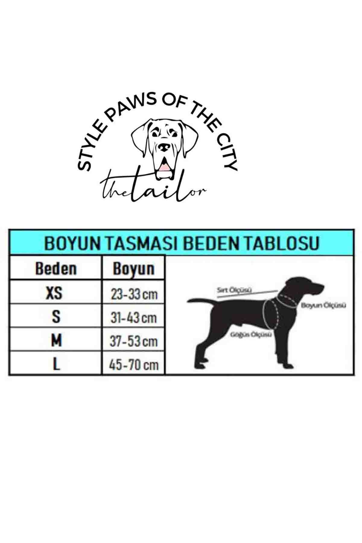 Tailor Rainbow Köpek Boyun Tasması XSmall