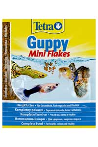 Tetra Guppy Mini Flakes Balık Yemi 12gr