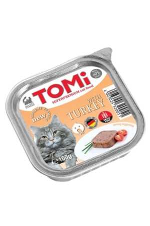 TOMI - Tomi Hindili Alüminyum Kedi Konservesi 100gr