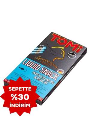 TOMI - Tomi Somonlu ve İnülinli Kedi Kreması 8x15gr 120gr