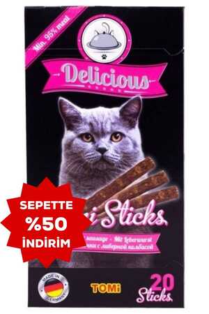 TOMI - Tomi Sosisli Mini Stick Kedi Ödülü 20x2gr 40gr