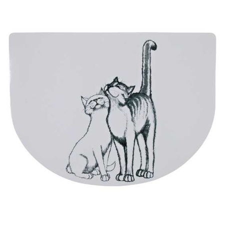 TRIXIE - Trixie Kedi Mama Servisi (Yarım Daire) 40x30cm TRIXIE - Trixie Kedi Mama Servisi (Yarım Daire) 40x30cm