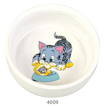 TRIXIE - Trixie Kedi Seramik Mama ve Su Kabı 0,3lt 11cm TRIXIE - Trixie Kedi Seramik Mama ve Su Kabı 0,3lt 11cm