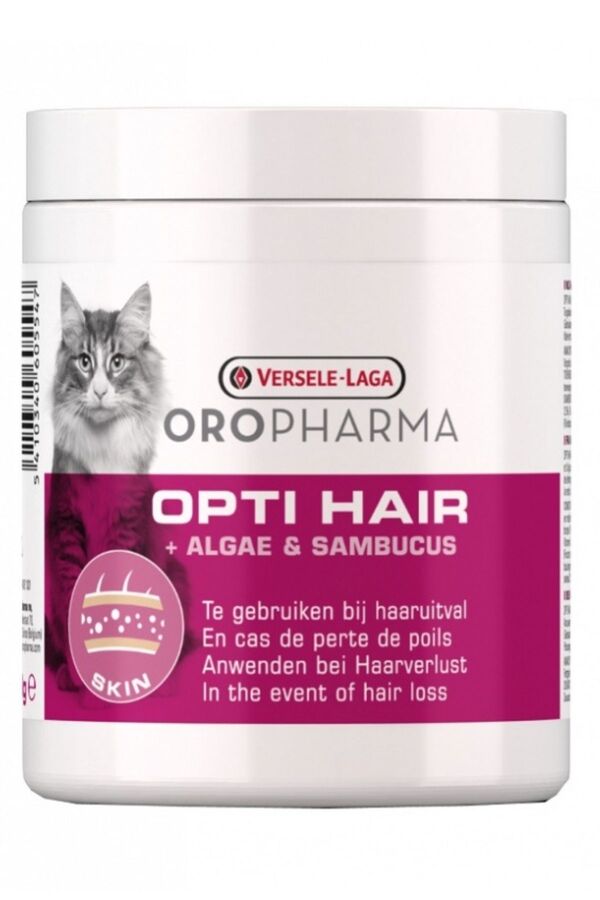 Versele Laga Oropharma Opti Hair Kedi Tüy ve Cilt Sağlığı Desteği 130gr