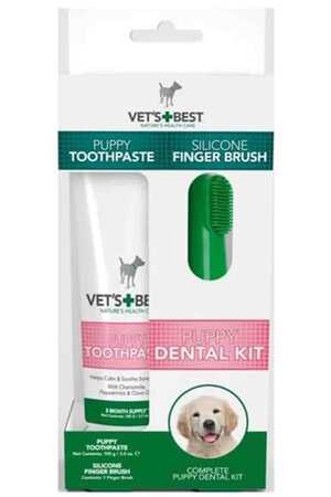 VETS BEST - Vets Best Yavru Köpekler İçin Ağız Ve Diş Bakım Seti VETS BEST - Vets Best Yavru Köpekler İçin Ağız Ve Diş Bakım Seti