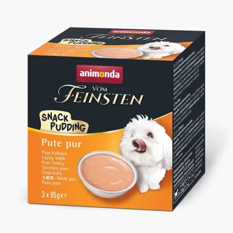 Animonda Vom Feinsten Hindili Yetişkin Köpek Pudingi 3lü 255gr