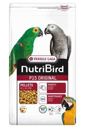 VERSELE-LAGA - Versele Laga Nutribird P15 Original Papağan Pelet Yemi 1kg