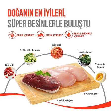 Wanpy Dondurularak Kurutulmuş Fluffy Toppers Ördek Brüksel ve Kara Lahanalı Kedi Ödül Maması 30gr - Thumbnail