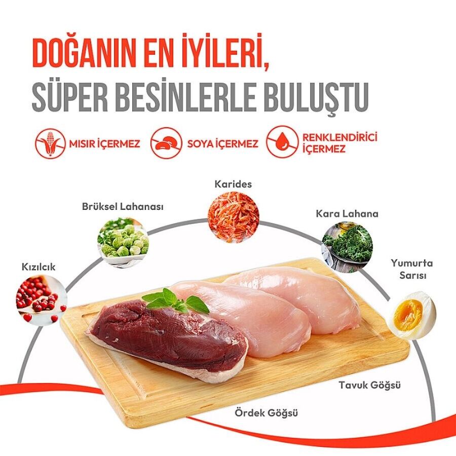 Wanpy Dondurularak Kurutulmuş Fluffy Toppers Ördek Brüksel ve Kara Lahanalı Kedi Ödül Maması 30gr
