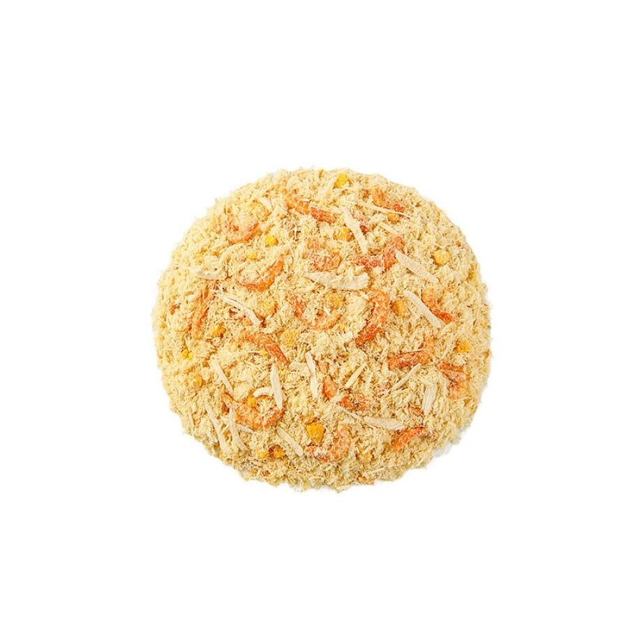 Wanpy Dondurularak Kurutulmuş Fluffy Toppers Tavuk Karides ve Yumurta Sarılı Kedi Ödül Maması 30gr