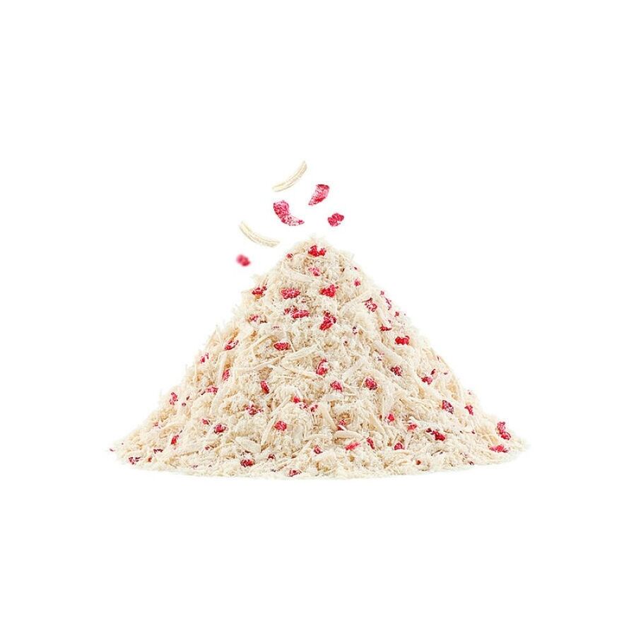 Wanpy Dondurularak Kurutulmuş Fluffy Toppers Tavuklu ve Kızılcıklı Kedi Ödül Maması 30gr