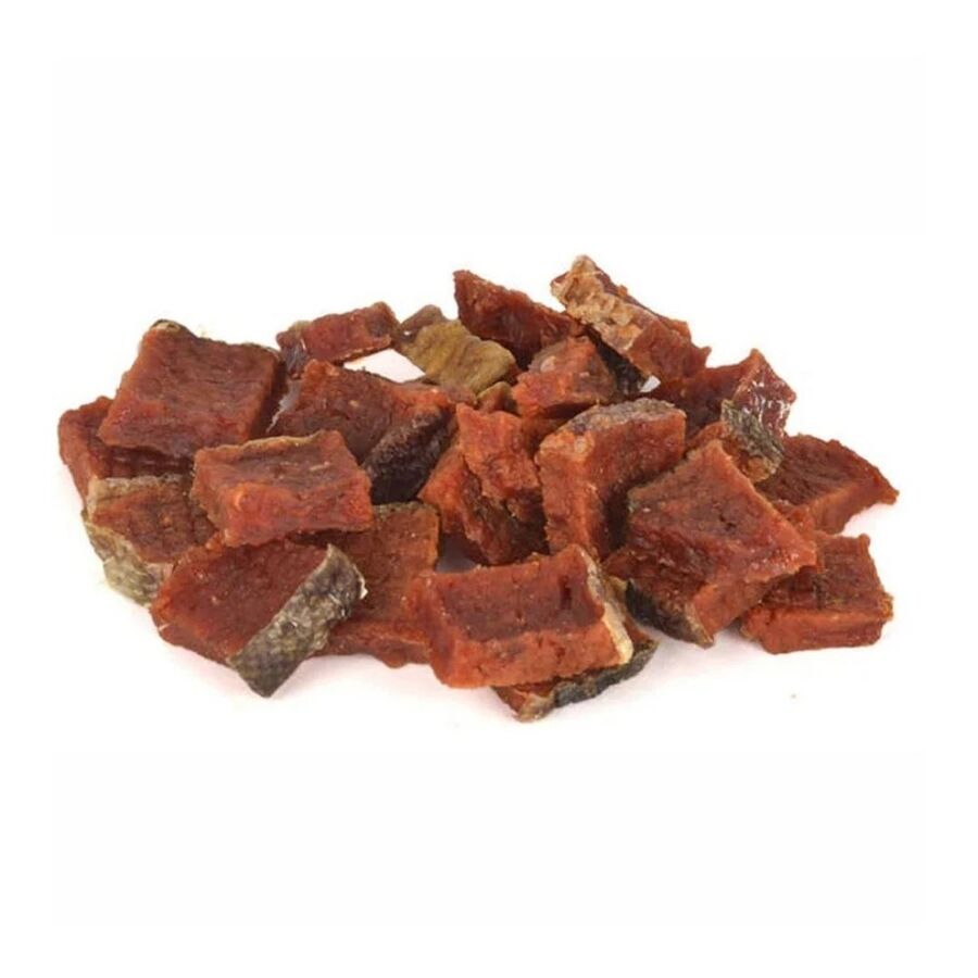 Wanpy Gerçek Somon Dilimli Köpek Ödülü 100gr