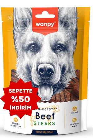WANPY - Wanpy Izgara Dana Biftek Köpek Ödülü 100gr