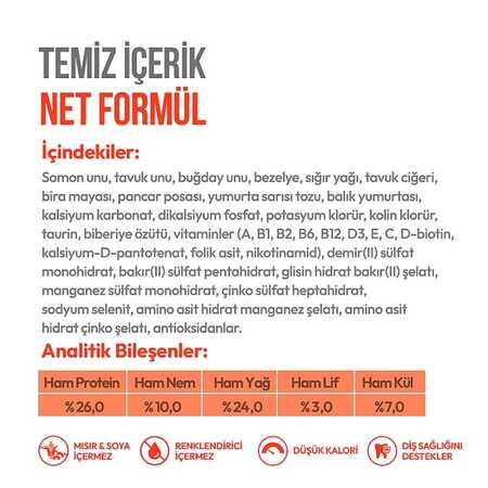 Wanpy Crunch Somonlu ve Havyarlı Kedi Ödül Maması 60gr - Thumbnail (1)