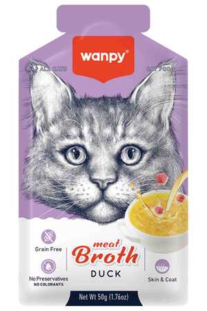 WANPY - Wanpy Kediler için Ördek Eti Çorbası 50gr