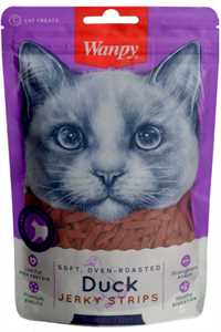 WANPY - Wanpy Oven Roasted Ördekli Yüksek Proteinli Kedi Ödülü Maması 80gr