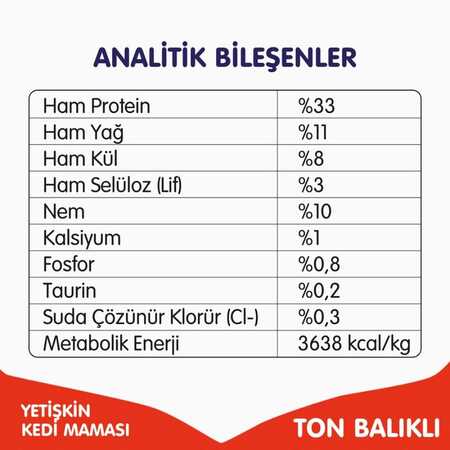 Wanpy Tahılsız Ton Balıklı Yetişkin Kedi Maması 1,5 kg - Thumbnail