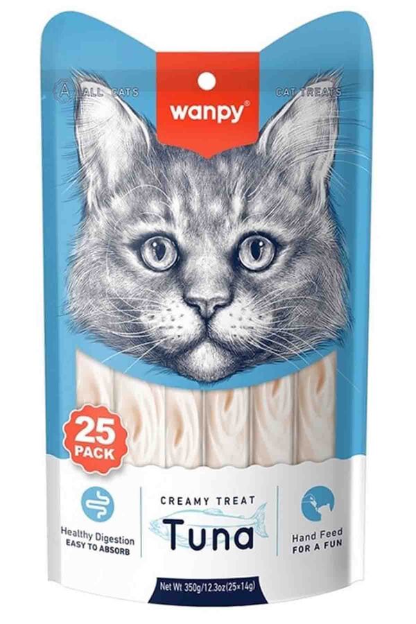 Wanpy Ton Balıklı Krema Kedi Ödülü 25*14gr